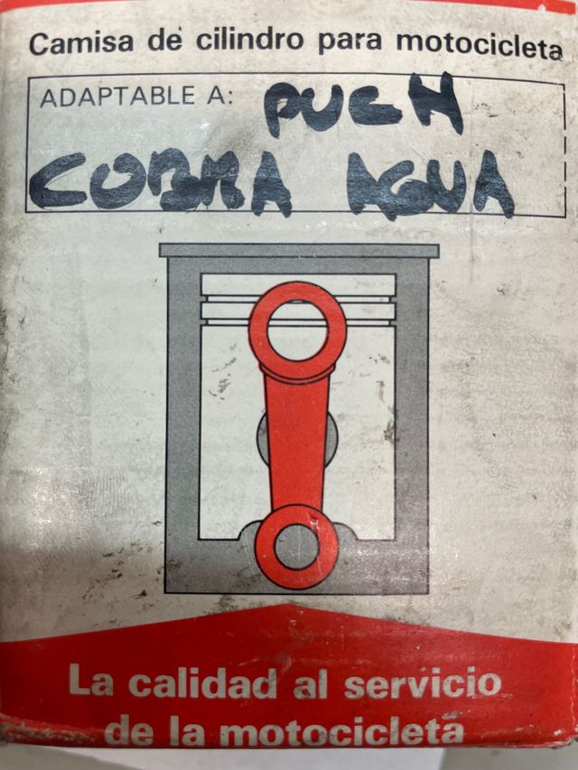 Camisa cilindro Puch cobra M82 TT agua