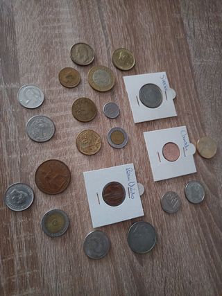 Colección de Monedas Antiguas de Países 