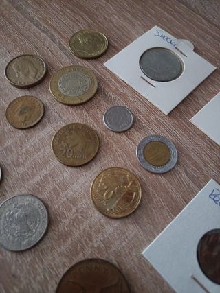 Colección de Monedas Antiguas de Países 