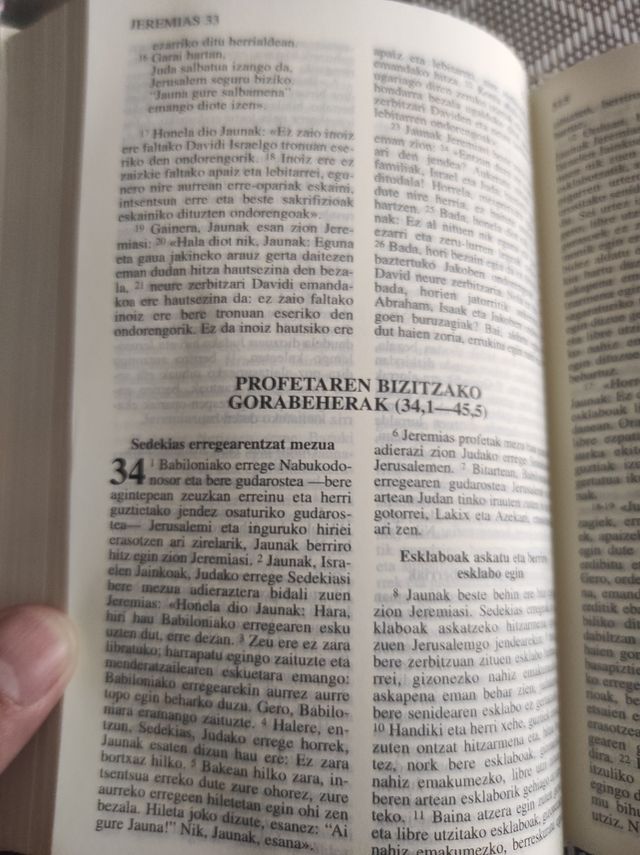 Biblia en Euskera