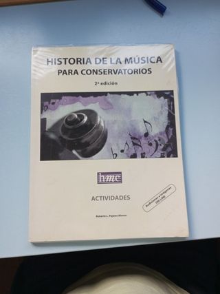 libro de historia de la música para conservatorios