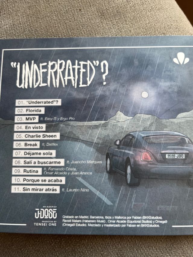  CD de J. Dose SIN FOLLETO INTERNO