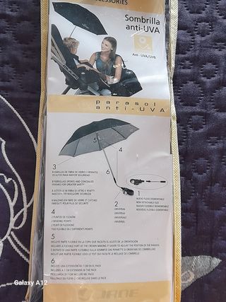 SOMBRILLA Anti-UVA Carro bebe