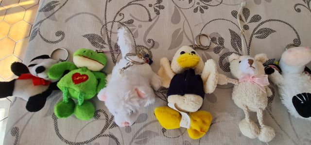 LOTTO N. 1 - 12 PELUCHES Portachiavi