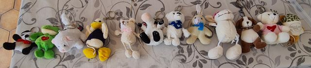 LOTTO N. 1 - 12 PELUCHES Portachiavi