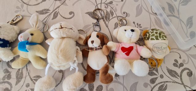 LOTTO N. 1 - 12 PELUCHES Portachiavi