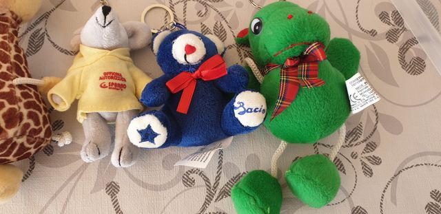 LOTTO N. 2 - 10 PELUCHES Portachiavi