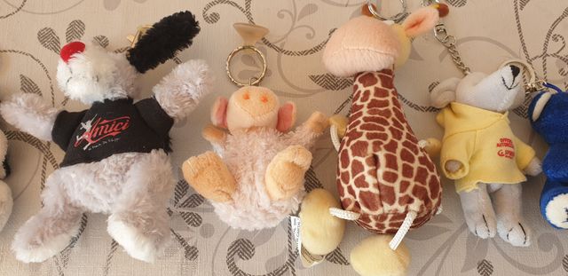 LOTTO N. 2 - 10 PELUCHES Portachiavi
