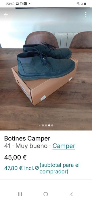 Calzado camper