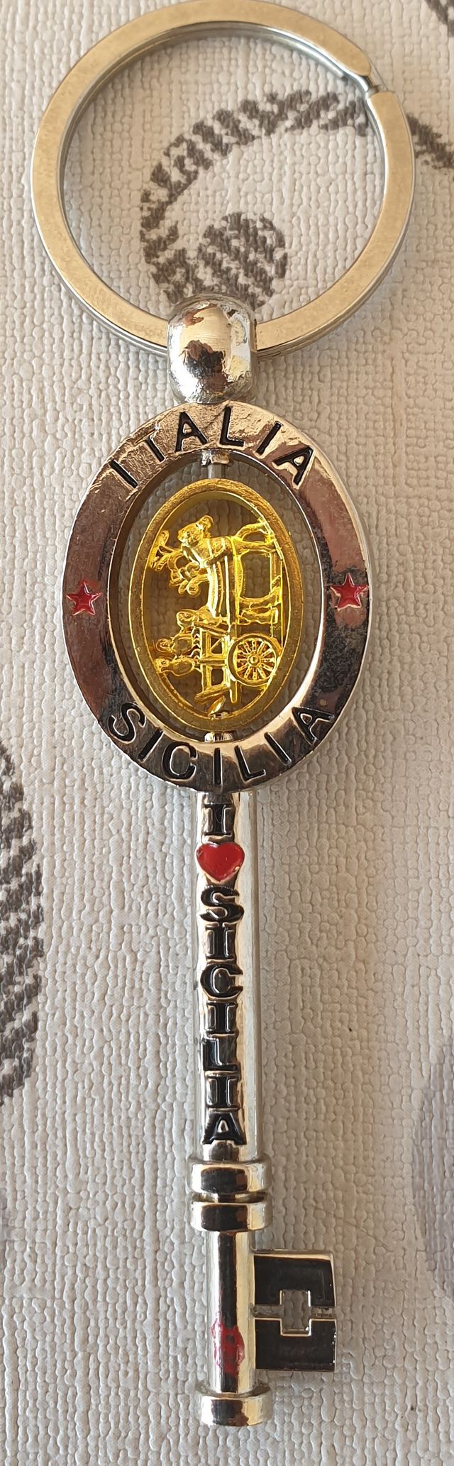 LOTTO N. 11 - 6 PORTACHIAVI VARIE LOCALITA' SOUVEN