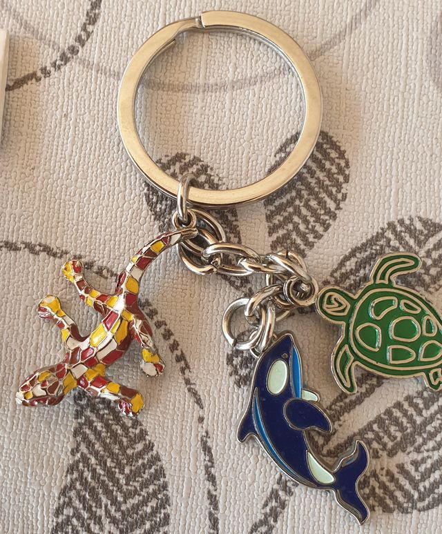 LOTTO N. 11 - 6 PORTACHIAVI VARIE LOCALITA' SOUVEN