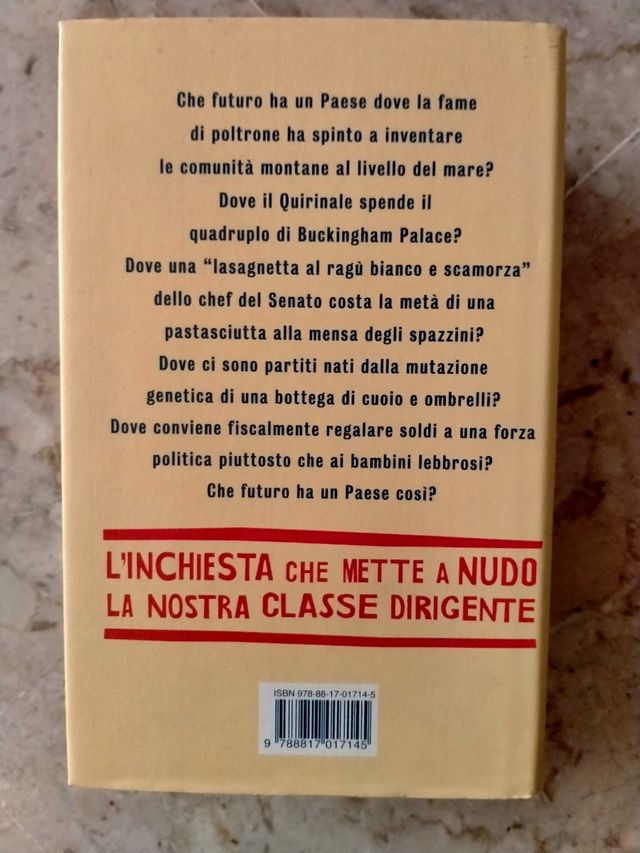 Libro "La casta"