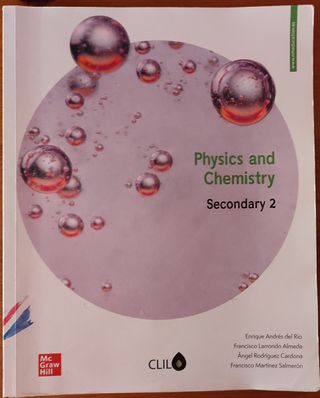 Libro "Physics and Chemistry" 2° ESO