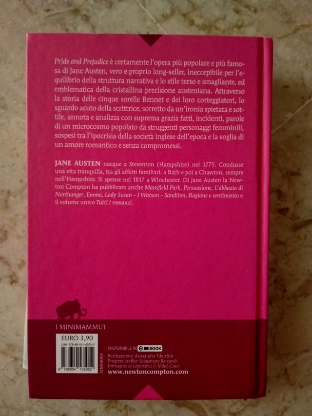 Jane Austen, Orgoglio e pregiudizio