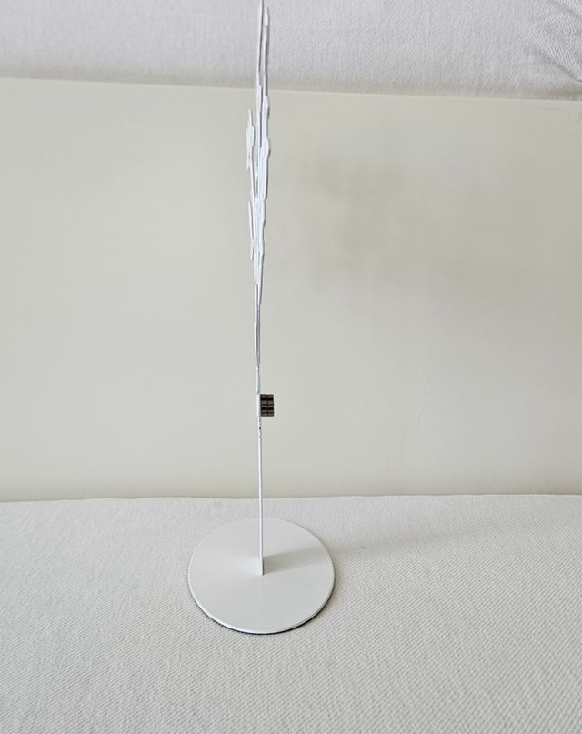 Portagioie di metallo bianco