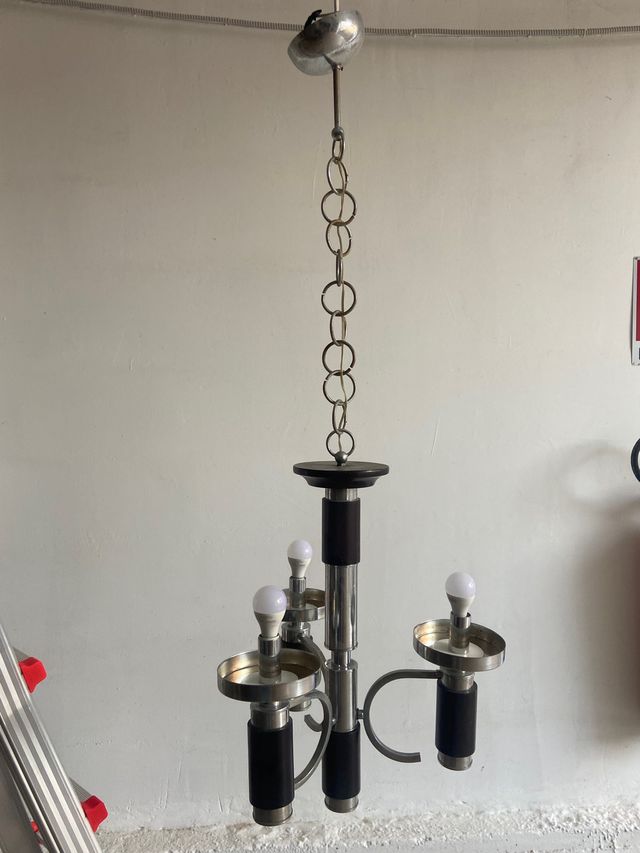 lampadario vintage 3 lampade