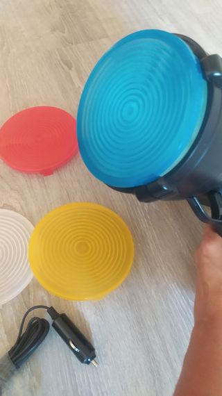 Foco fotografía con batería