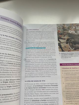 Libro de Historia 4 eso Santillana