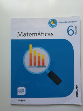 Libro Matemáticas 6° Santillana