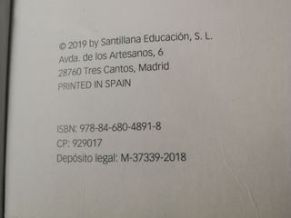 Libro Matemáticas 6° Santillana