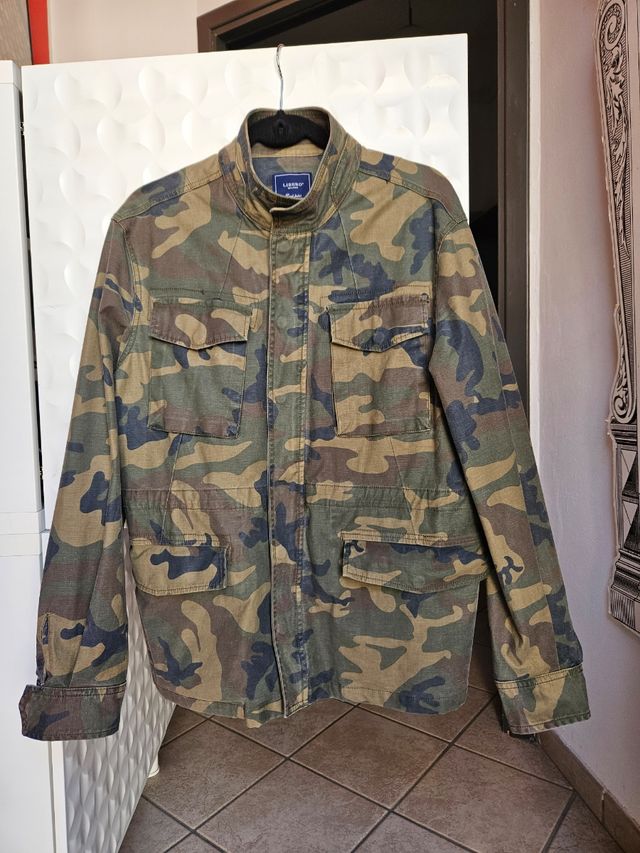 Giacca militare in cotone