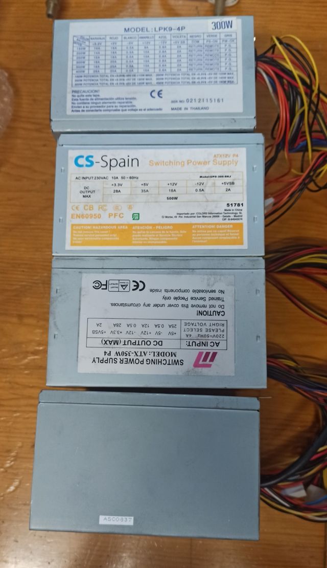 Fuente alimentación PC