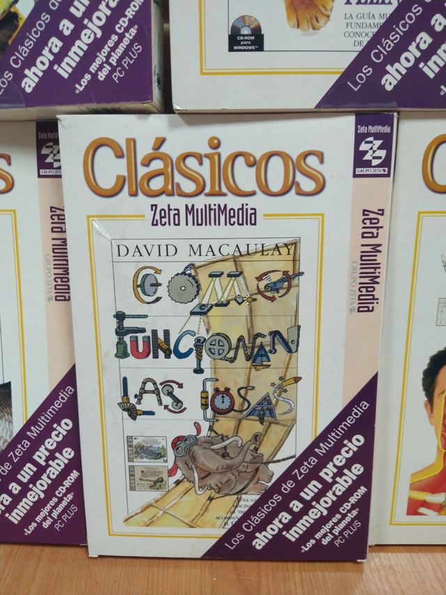 Pack 5 Clássicos Multimédia Zeta