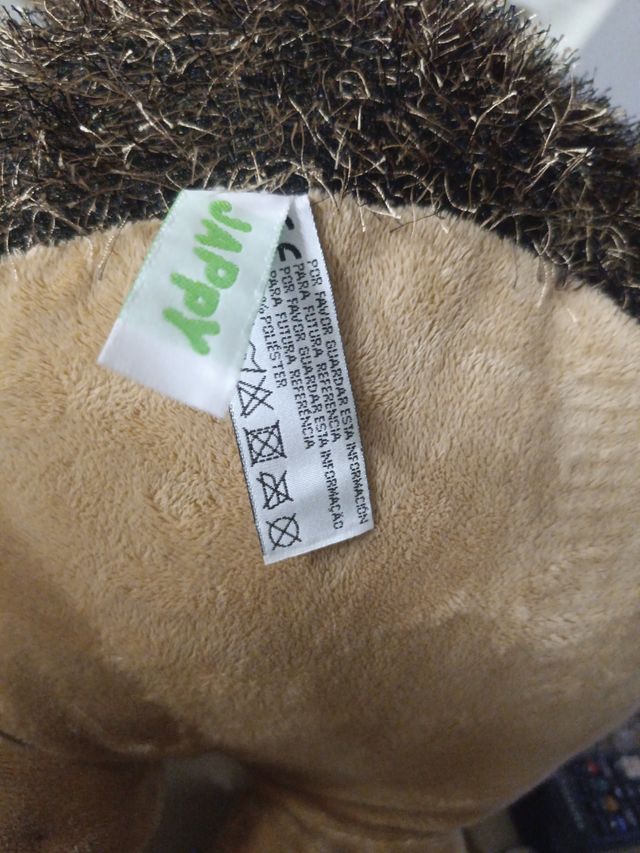peluche erizo