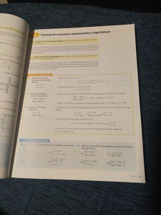 Libro Matemáticas 1º Bachillerato SM
