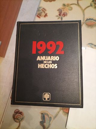 Anuario de los hechos. 1992