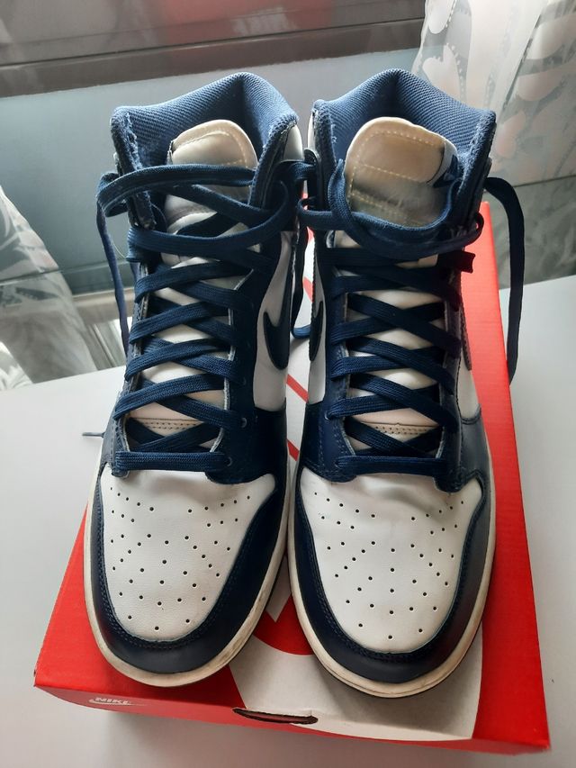 Nike dunk high midnight navy