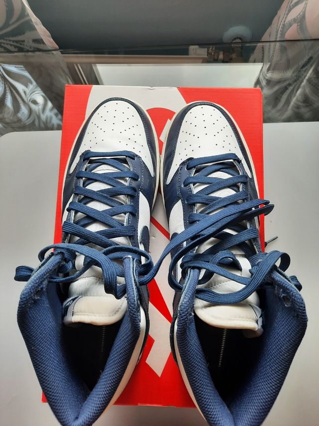 Nike dunk high midnight navy