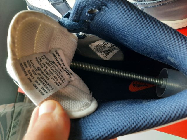 Nike dunk high midnight navy