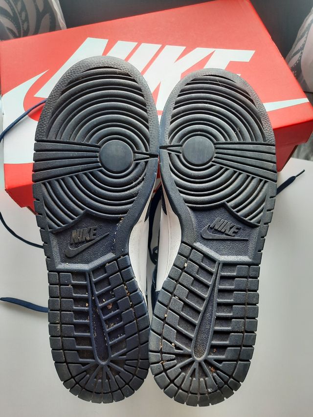 Nike dunk high midnight navy