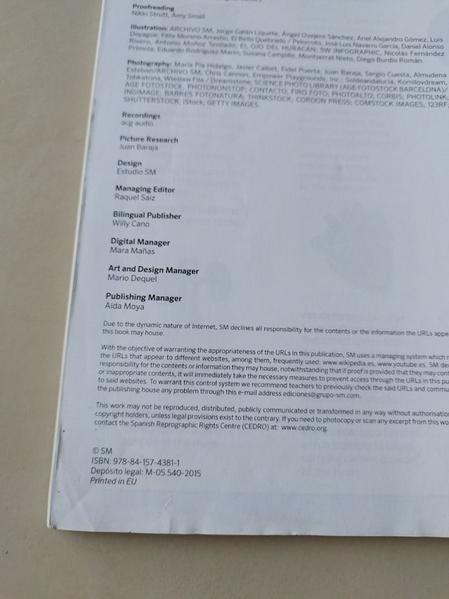 Natural science 6 primaria