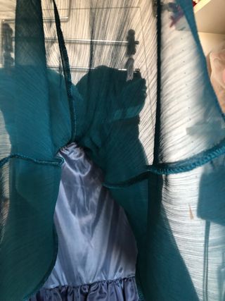 vestido gasa
