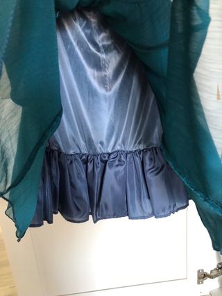 vestido gasa