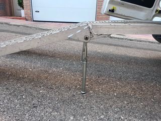 pareja de rampas plegables de aluminio de 213cm