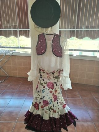 Traje flamenca