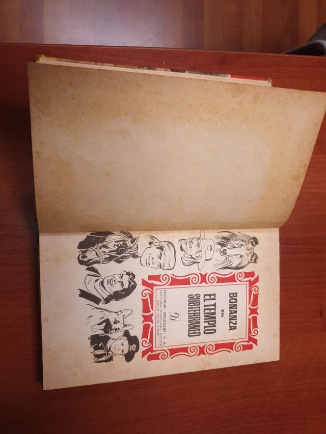 Libro Bonanza El Templo Subterráneo