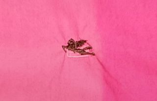 Camicia Etro bicolor fucsia 100% cotone 