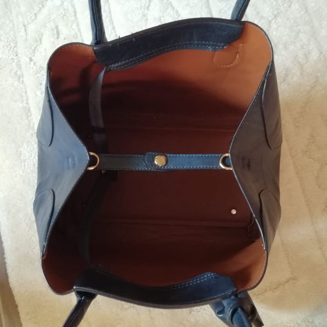 Borsa + Portamonete Blu Notte