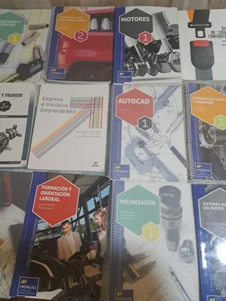 Libros monlau Grado medio 