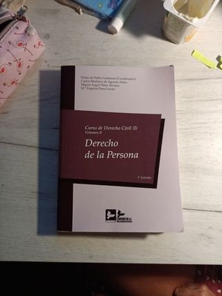 Derecho de la persona (vol II)
