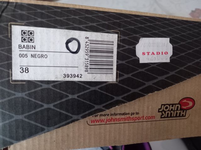 Zapatillas John Smith número 38