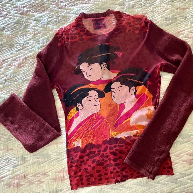 Camisa Kenzo Jeans Vintage