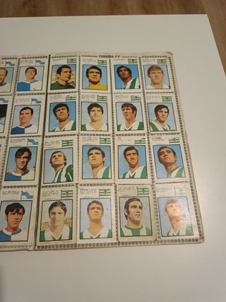 Álbum temporada 1971-72 Córdoba CF en Primera