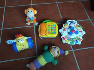 Lote juguetes sonido