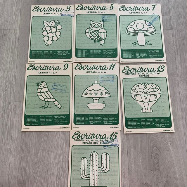 Antichi libretti da scrittura. 1984