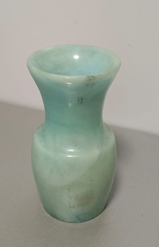 Jarrón Alabastro Verde Antiguo